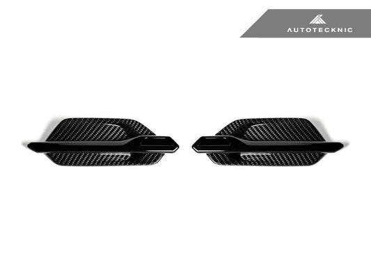 AutoTecknic Replacement Dry Carbon Fiber Fender Trim - F87 M2 | M2 Competition - Graveyard Performance