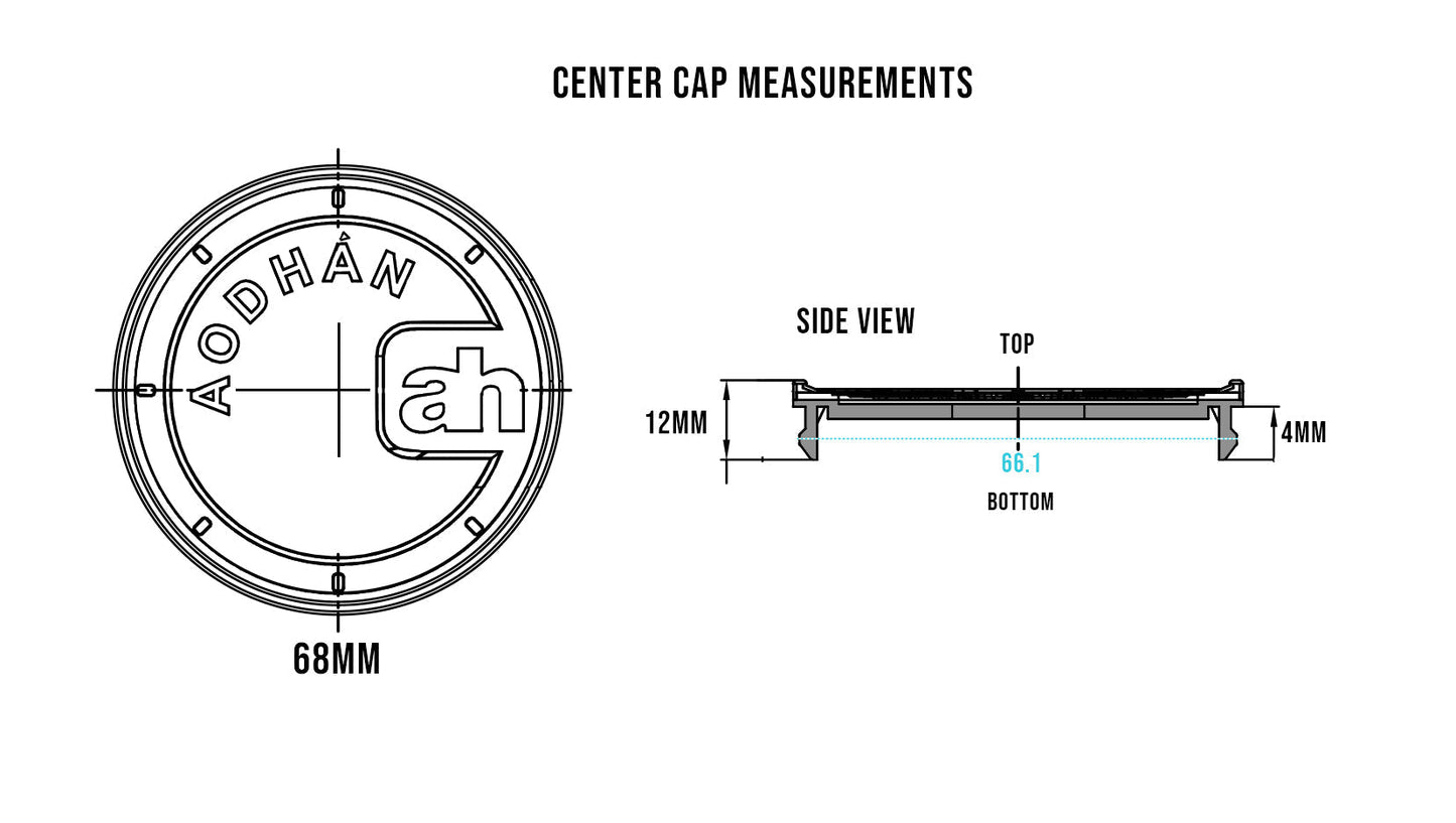 Aodhan Center Cap Fits DS Series