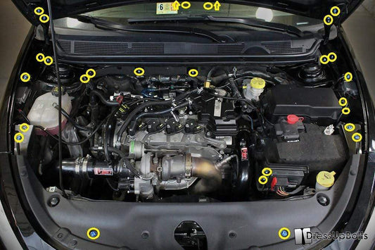 Dodge Dart (2013-2016) Titanium Engine Bay Kit - Graveyard Performance