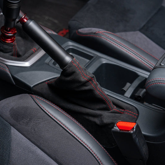 Billetworkz Premium Alcantara E-Brake Boot – Subaru WRX 2022+ (Manual) - Graveyard Performance