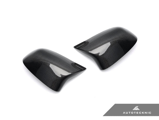 AutoTecknic M-Inspired Carbon Fiber Mirror Covers - F25 X3 LCI | F26 X4 | F15 X5 | F16 X6 - Graveyard Performance