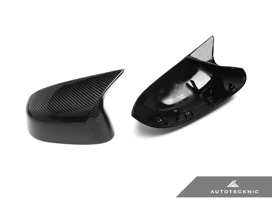 AutoTecknic M-Inspired Carbon Fiber Mirror Covers - G01 X3 | G02 X4 | G05 X5 | G06 X6 | G07 X7 - Graveyard Performance