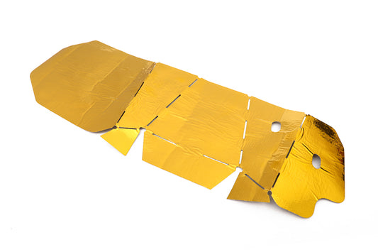 GrimmSpeed Turbo Heat Shield Reflect-A-Gold Foil Direct Fit for V2 Heat Shield - Graveyard Performance