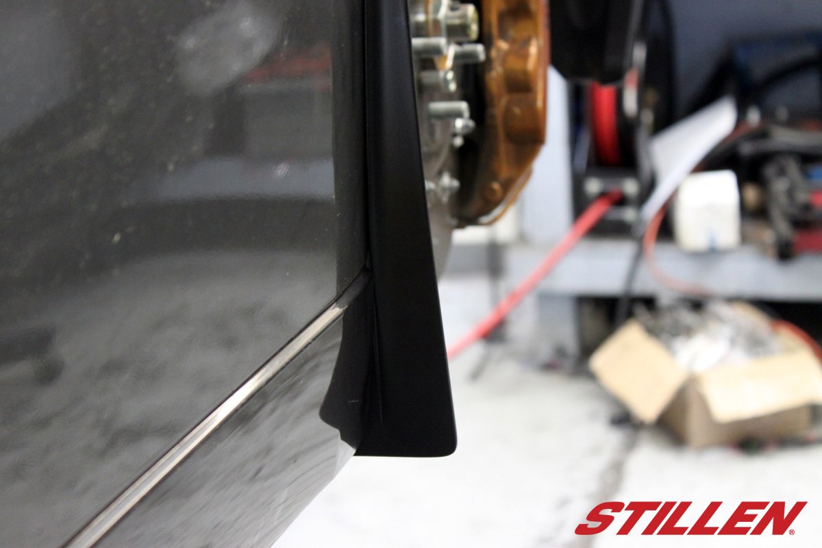 Stillen Nissan GT-R Mud Flap Kit Front For 09-12 Nissan GT-R
