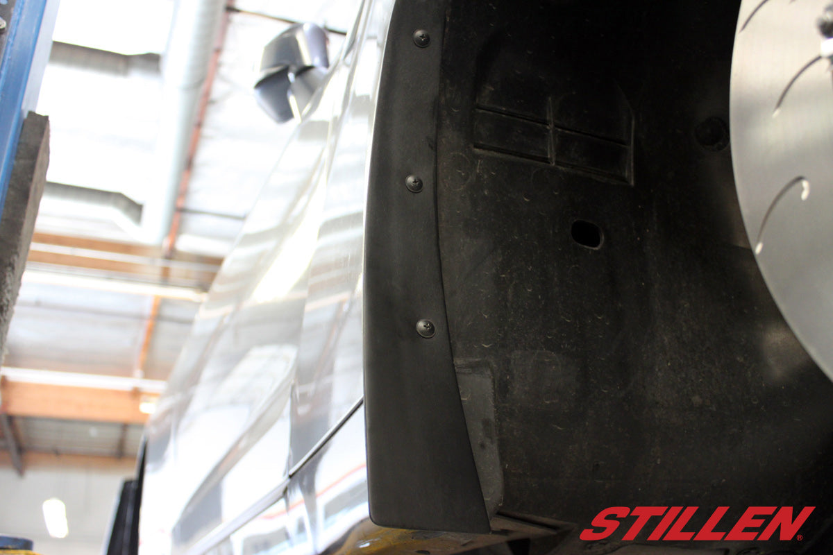 Stillen Nissan GT-R Mud Flap Kit Front & Rear For 09-12 Nissan GT-R