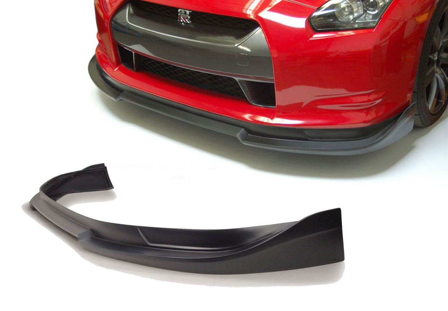 Stillen Nissan GT-R R35 Front Lip Spoiler Painted For 09-11 Nissan GT-R R35