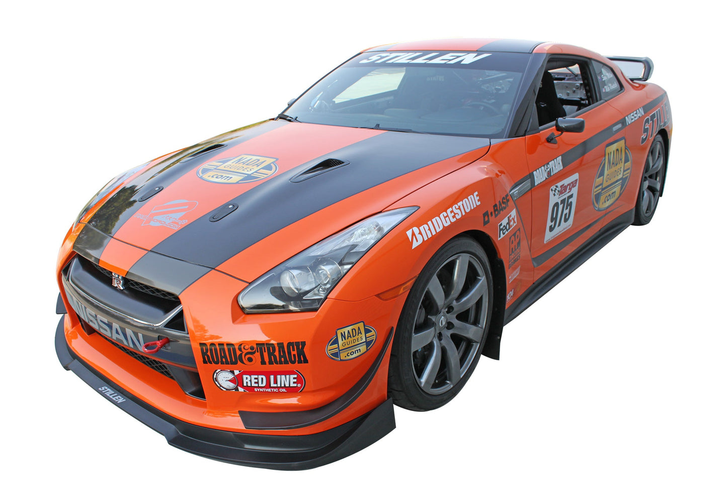 Stillen Nissan GT-R R35 Aero Side Skirts Polyurethane For 09-15 Nissan GT-R