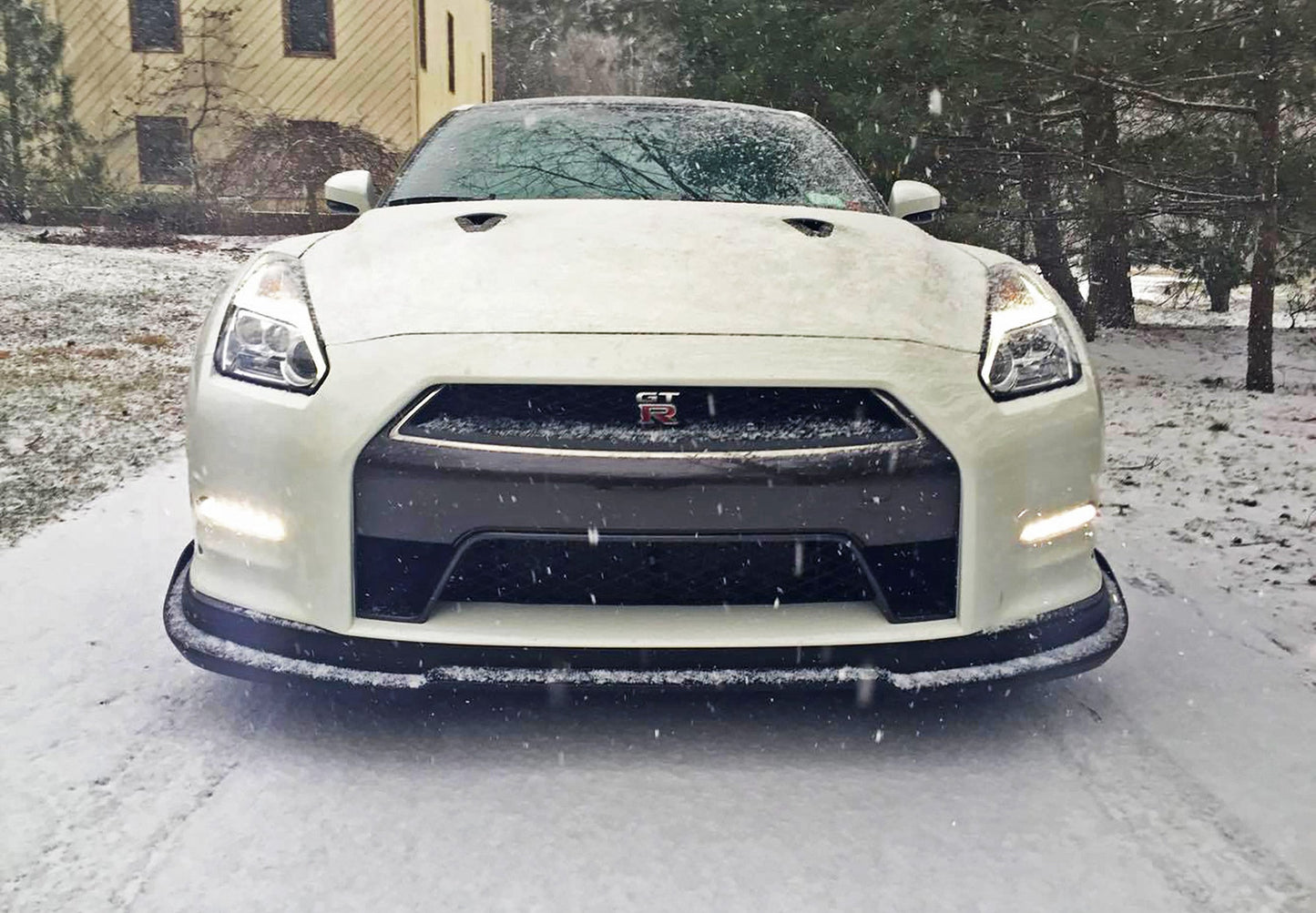 Stillen Nissan GT-R R35 Front Splitter Polyurethane For 12-15 Nissan GT-R R35