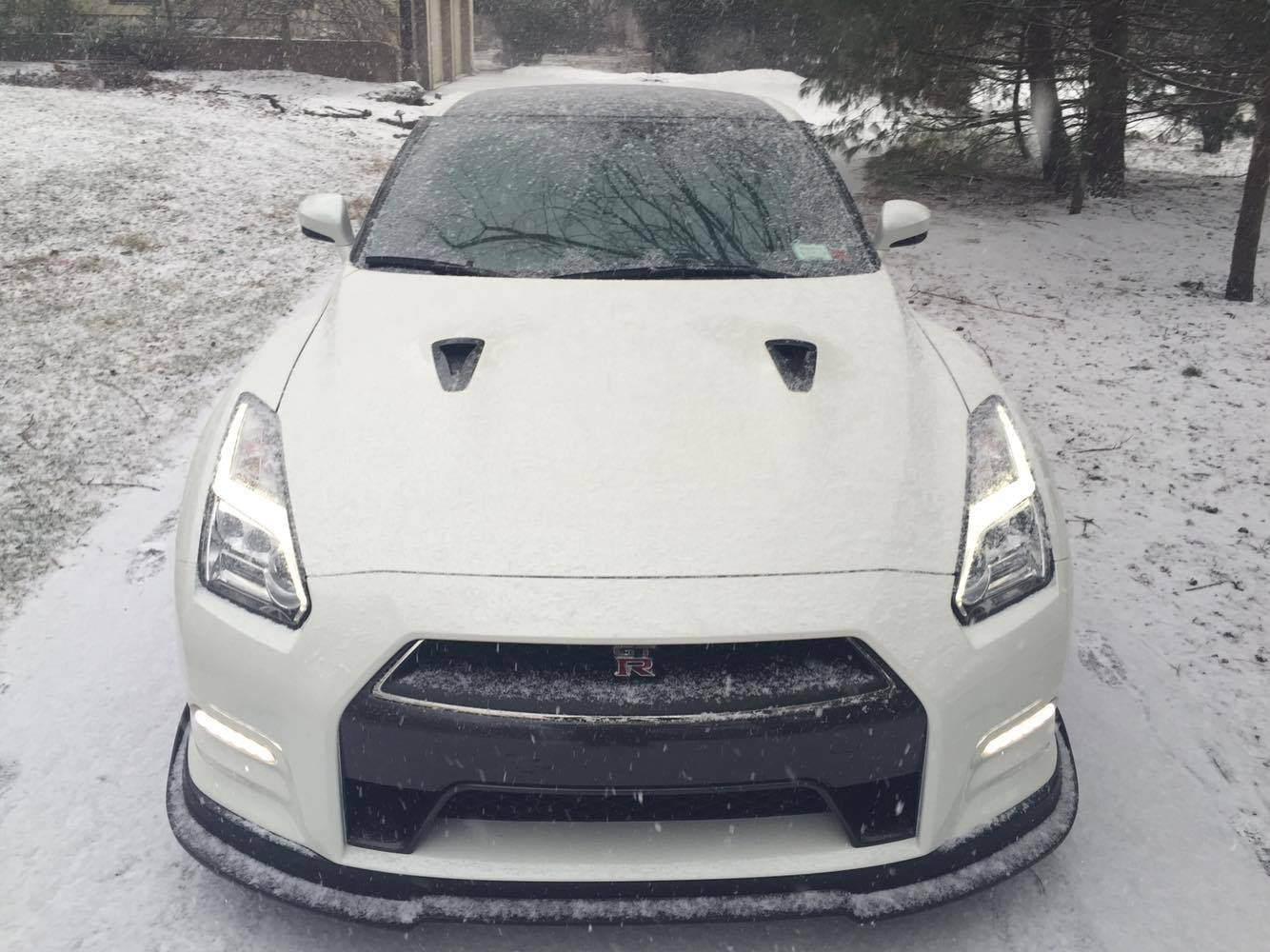 Stillen Nissan GT-R R35 Front Splitter Polyurethane For 12-15 Nissan GT-R R35
