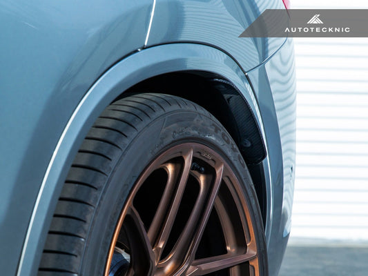 AutoTecknic Carbon Fiber Rear Splash Guards - F97 X3M | G01 X3 - Graveyard Performance