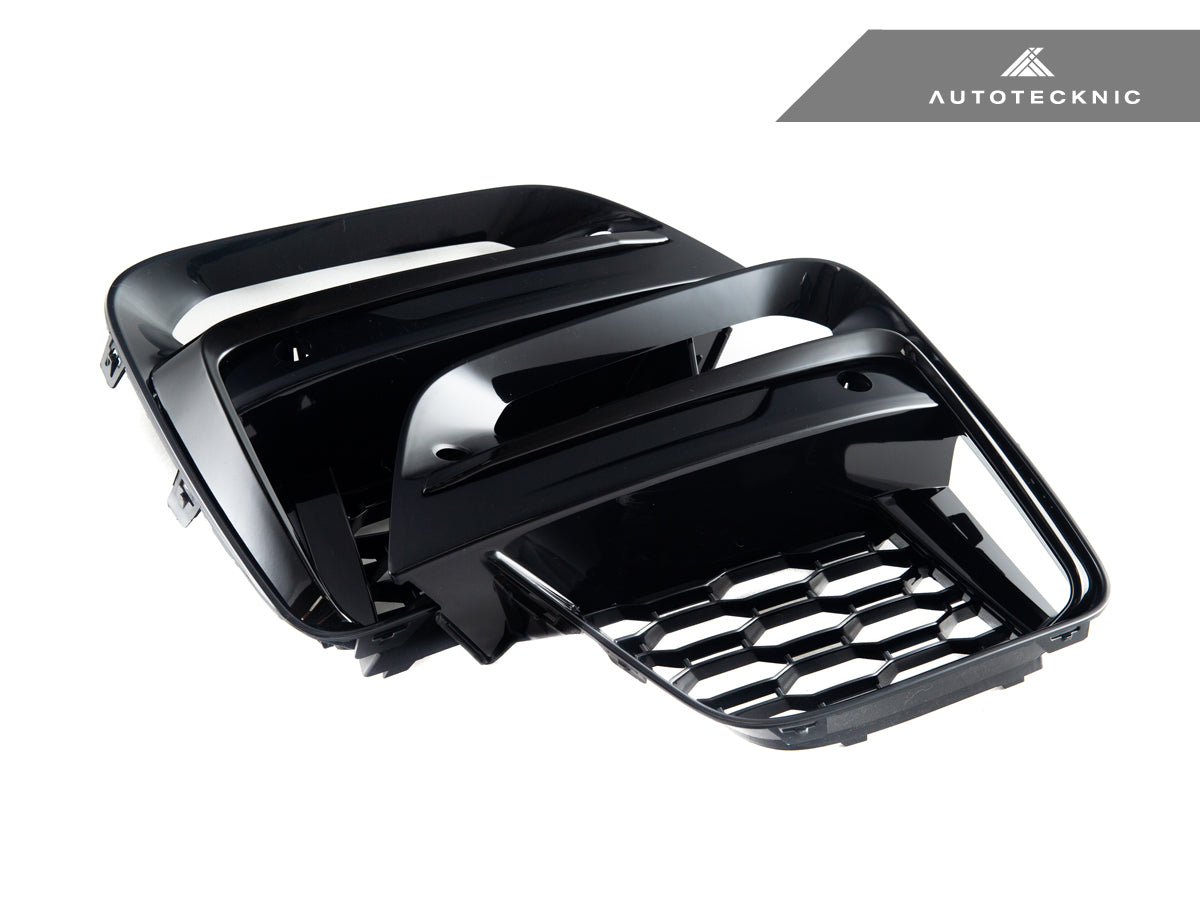 AutoTecknic Gloss Black Lower Grille Trim Set - G01 X3 | G02 X4 M40I Pre-LCI - Graveyard Performance