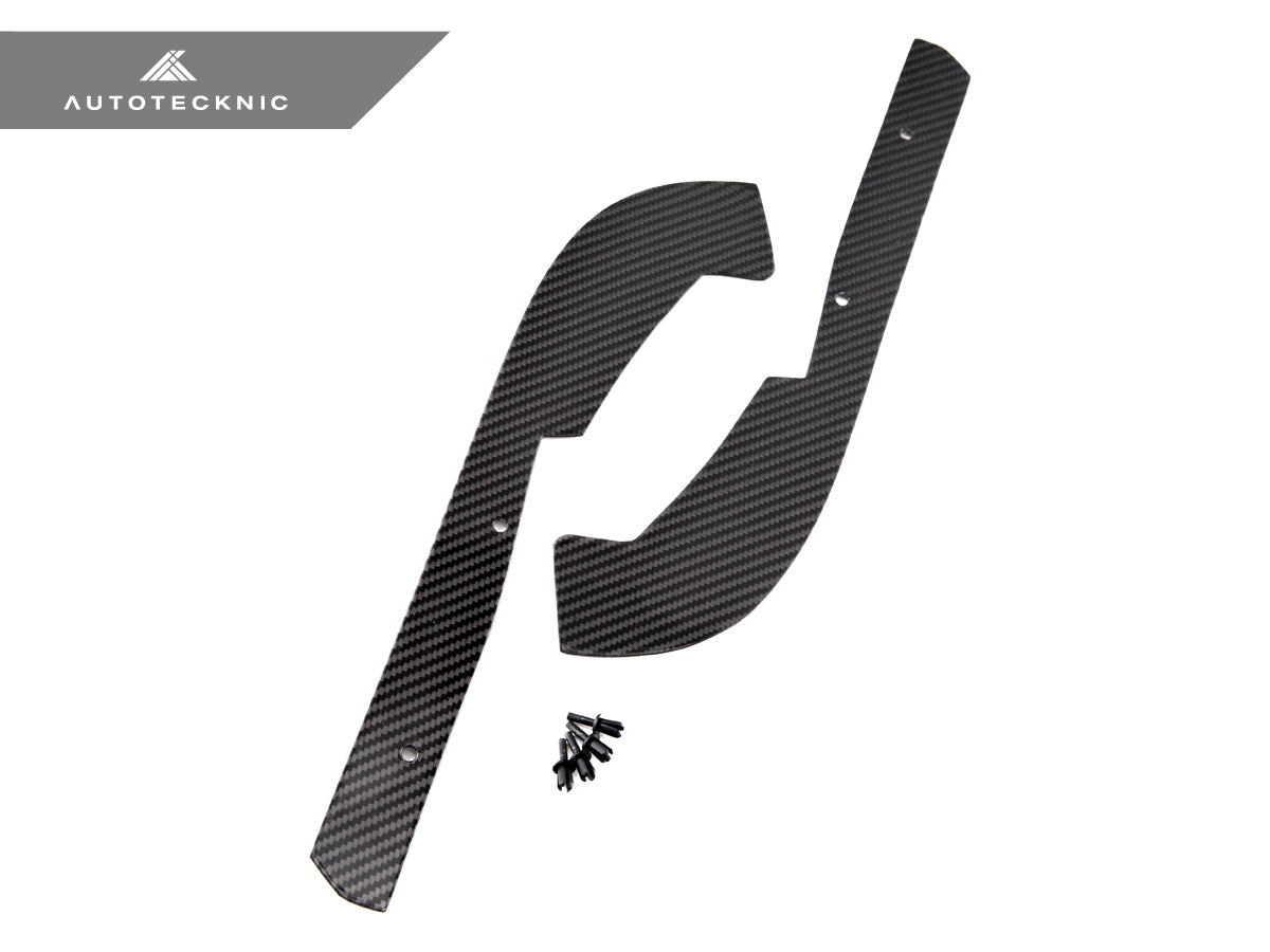AutoTecknic Carbon Fiber Front Splash Guards - F10 M5 - Graveyard Performance