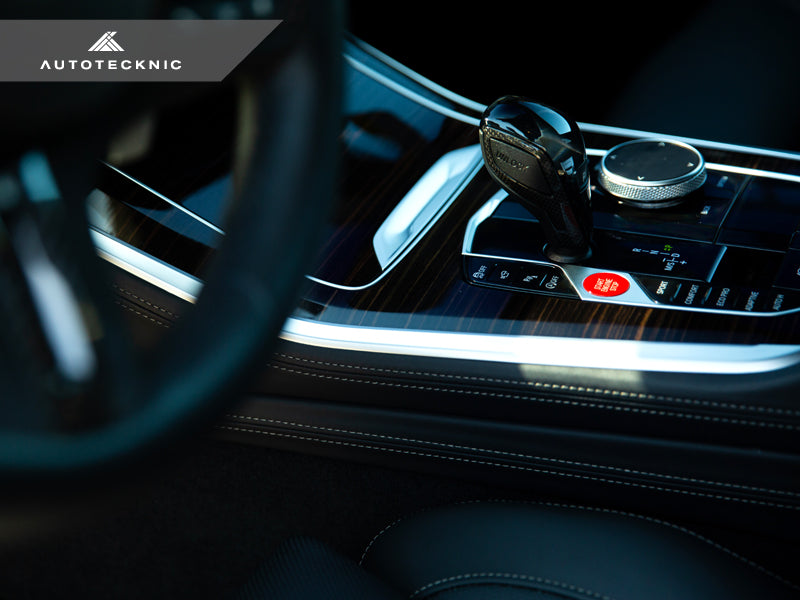 AutoTecknic Carbon Fiber Gear Selector Side Trims - G05 X5 | G06 X6 | G07 X7