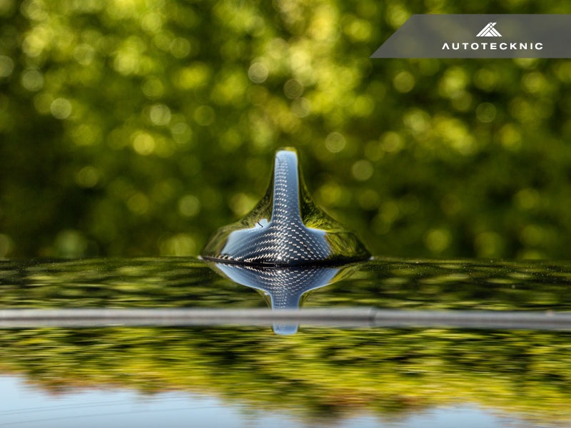 AutoTecknic Dry Carbon Roof Antenna Cover - F31 3-Series Touring - Graveyard Performance