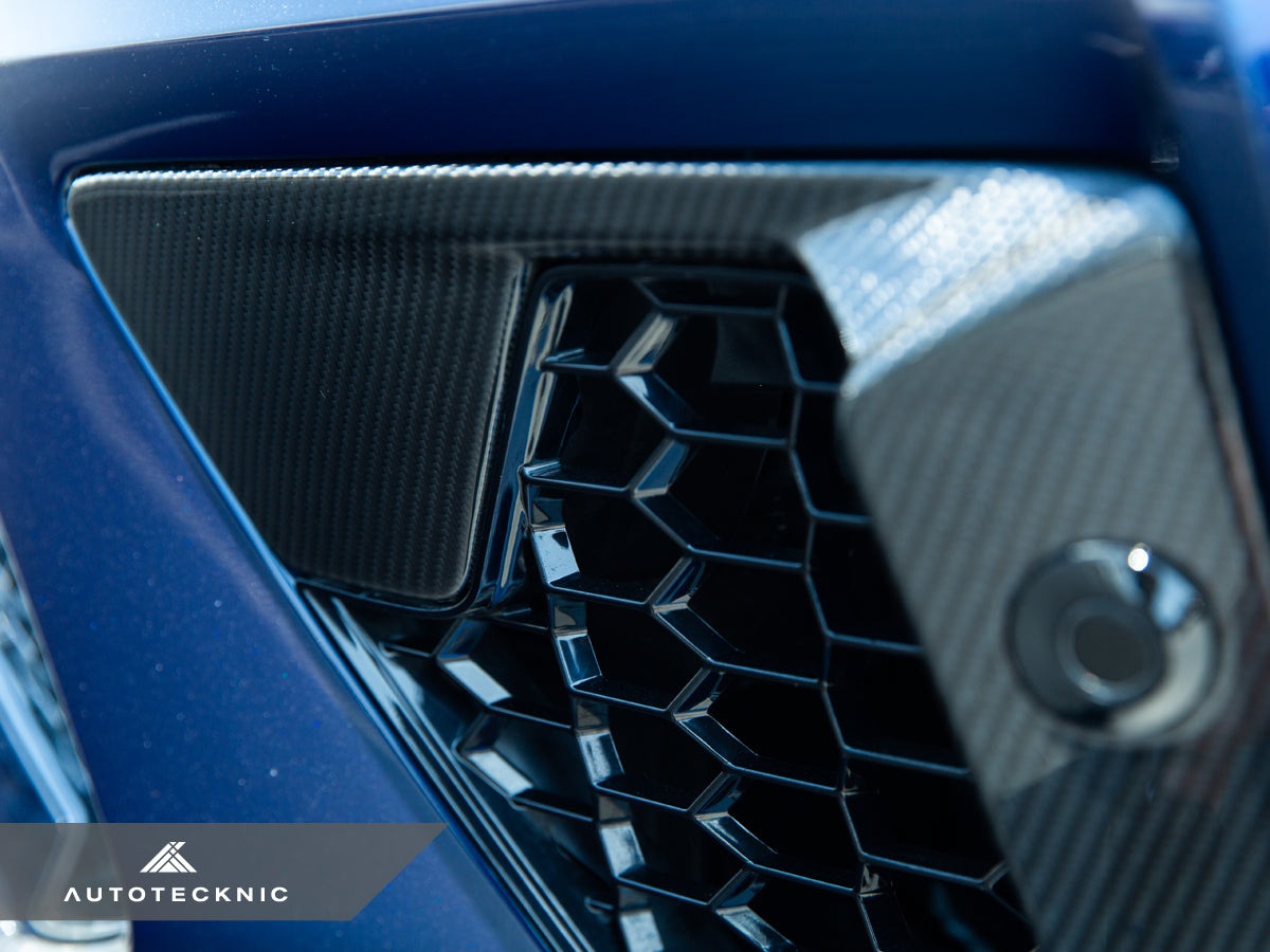 AutoTecknic Performance Dry Carbon Bumper Trim Set - F95 X5M - Graveyard Performance