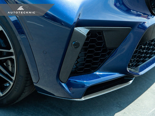 AutoTecknic Performance Dry Carbon Bumper Trim Set - F95 X5M - Graveyard Performance