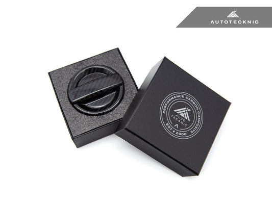 AutoTecknic Dry Carbon Competition Oil Cap Cover - F95 X5M | F96 X6M - Graveyard Performance