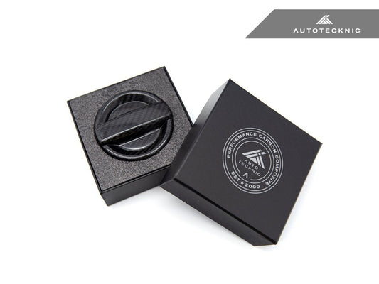 AutoTecknic Dry Carbon Competition Oil Cap Cover - F97 X3M | F98 X4M - Graveyard Performance