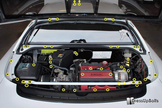 Acura NSX (1990-2005) Titanium Engine Bay Kit - Graveyard Performance