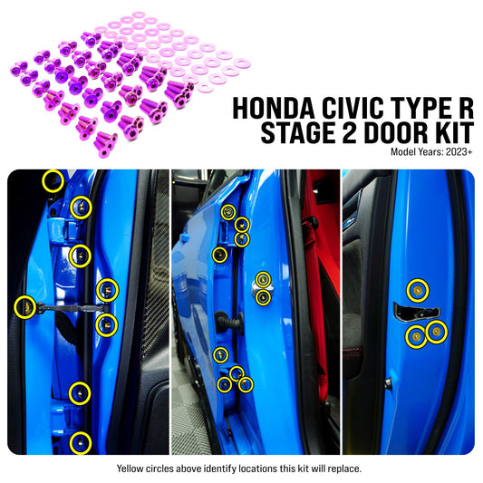 Stage 2 Titanium Hardware Door Kit - Honda Civic Type R (2023+)