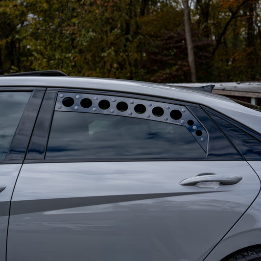 Billetworkz Window Vents Hyundai Elantra N 2019+ - Graveyard Performance