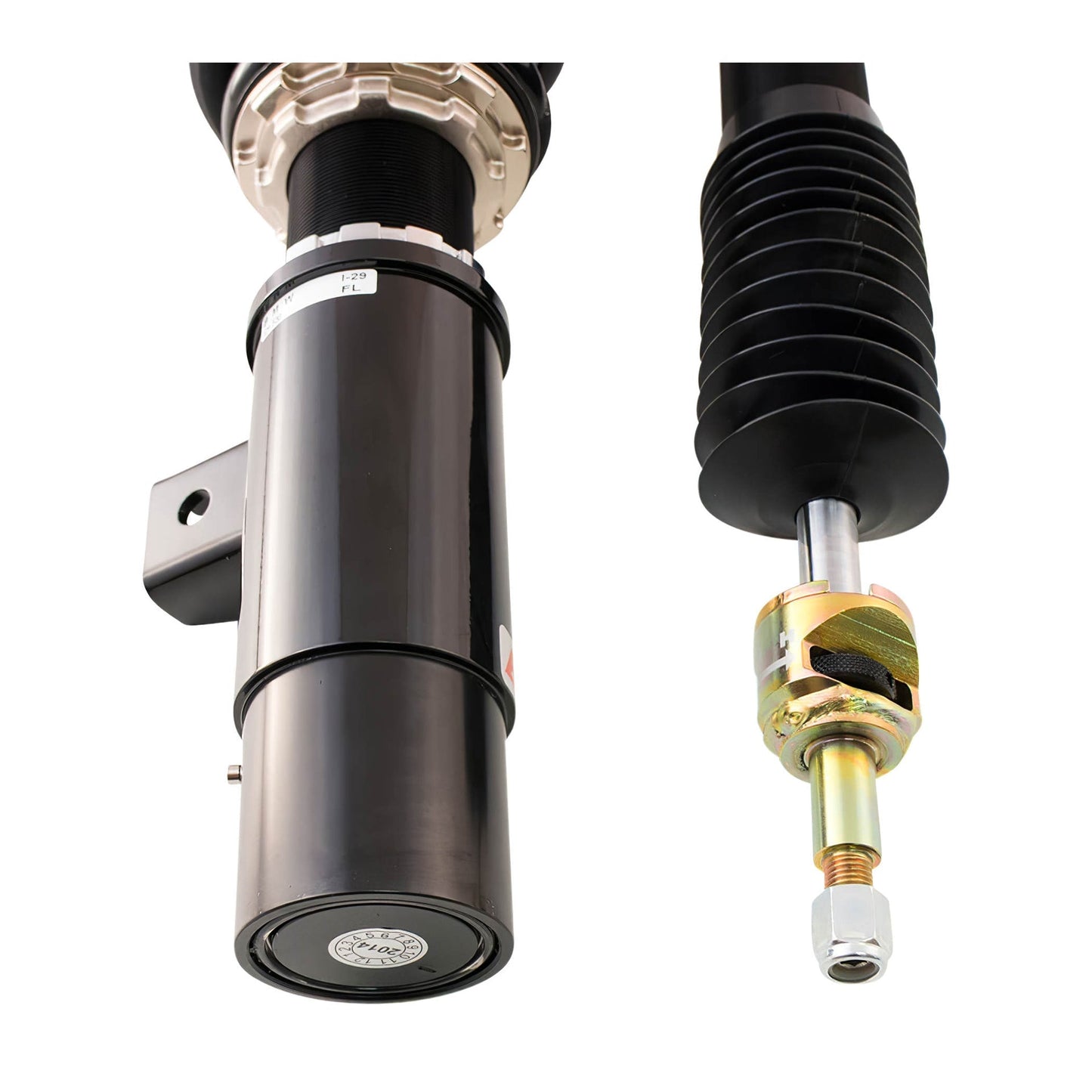 BC Racing Coilovers 12-18 BMW 3 Series F30 3-Bolt Top Mounts (Extreme Low) - Graveyard Performance