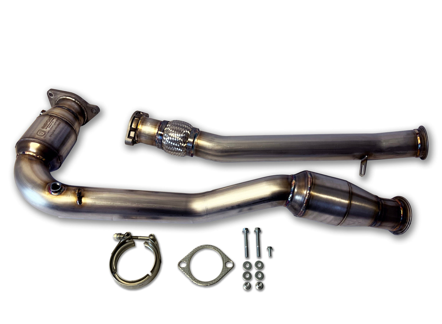 ETS '22+ WRX GESI Catted J-Pipe (Downpipe) - Graveyard Performance