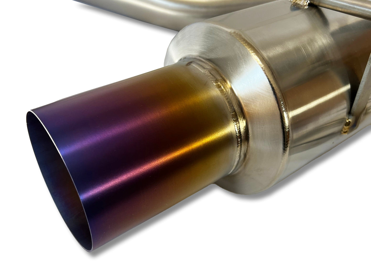 ETS '22+ Subaru WRX Single Exit Titanium Catback Exhaust System - Graveyard Performance