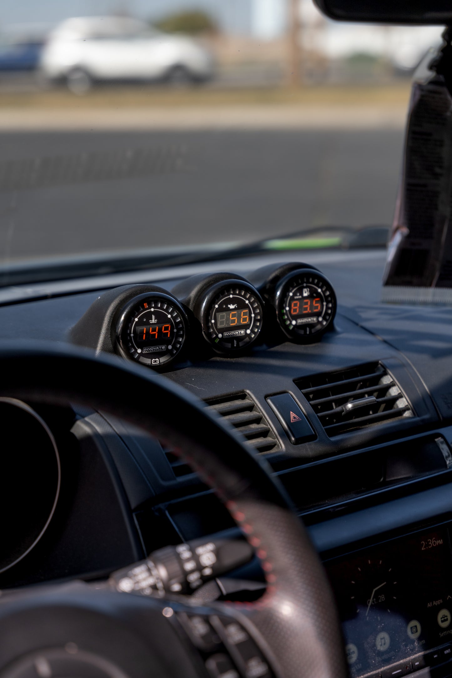 Gravedigger 2007-09 Mazdaspeed 3 Triple Gauge Pod Kit