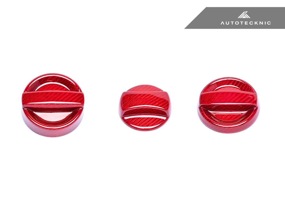 AutoTecknic Dry Carbon Competition Oil Cap Cover - F32 4-Series