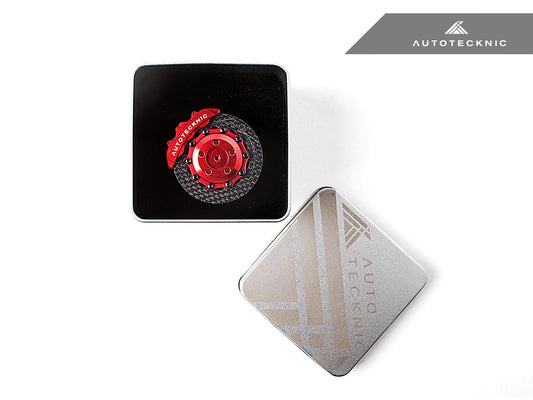 AutoTecknic Novelty Carbon Brake Rotor Air Freshener - Graveyard Performance