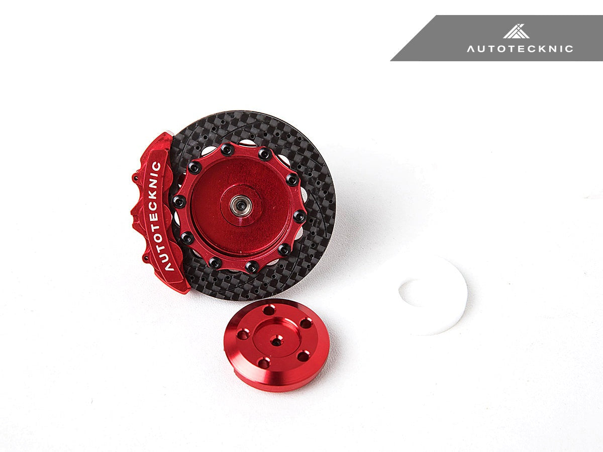 AutoTecknic Novelty Carbon Brake Rotor Air Freshener - Graveyard Performance