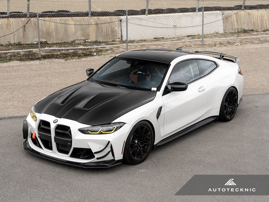 AutoTecknic Dry Carbon GT4 Canard Set - G80 M3 | G82 M4 - Graveyard Performance