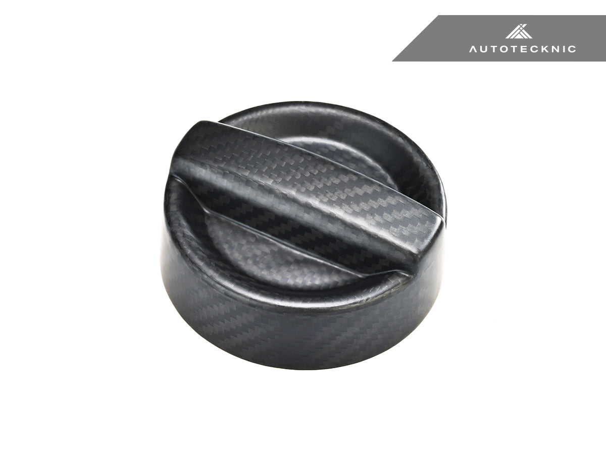 AutoTecknic Dry Carbon Competition Oil Cap Cover - F20/ F21 1-Series - Graveyard Performance