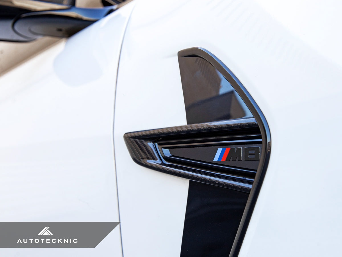 AutoTecknic Dry Carbon Fiber Fender Trim - F9X M8 - Graveyard Performance