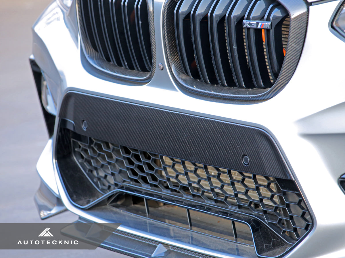 AutoTecknic Dry Carbon Fiber Bumper Trim - F97 X3M | F98 X4M Pre-LCI