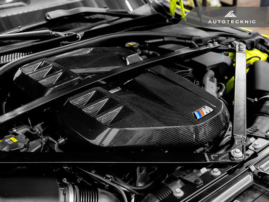 AutoTecknic Dry Carbon Fiber Engine Cover - G87 M2 - Graveyard Performance
