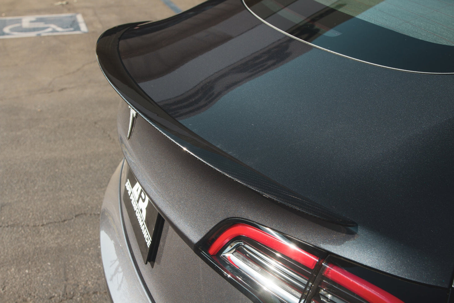 Garage Sale - Carbon Fiber Rear Deck Spoiler Tesla Model 3 2017 - 2023
