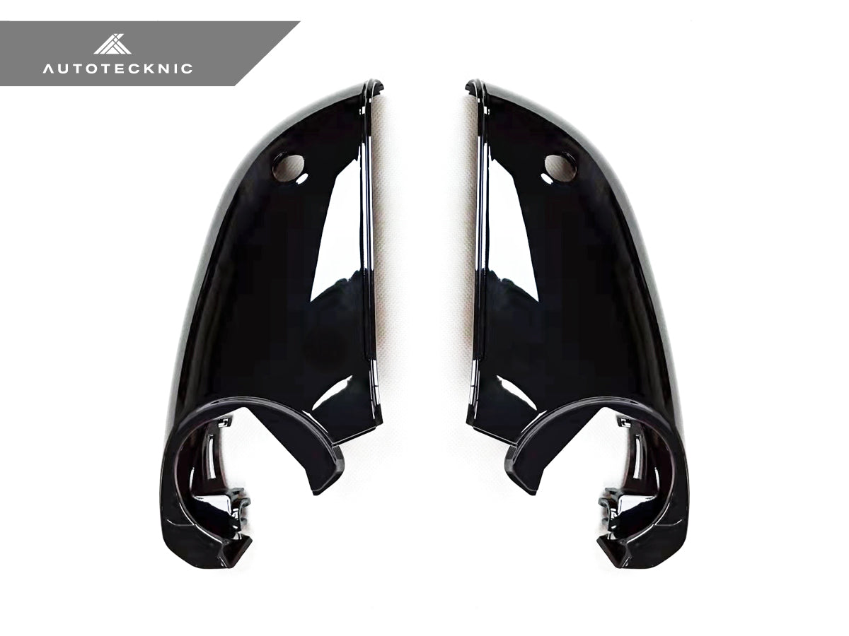 AutoTecknic Version III M-Inspired Dry Carbon Mirror Housing Kit - F22 2-Series | F30 3-Series | F32 4-Series | F87 M2 - Graveyard Performance