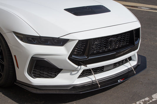 APR Performance Ford Mustang GT S650 Performance Package Carbon Fiber Front Wind Splitter 2024 - Current