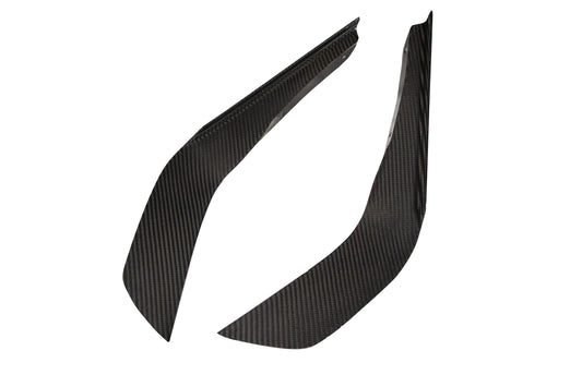 APR Performance Ford Mustang GT S650 Carbon Fiber Front Bumper Canards 2024 - Current (does not fit Dark Horse bumper)