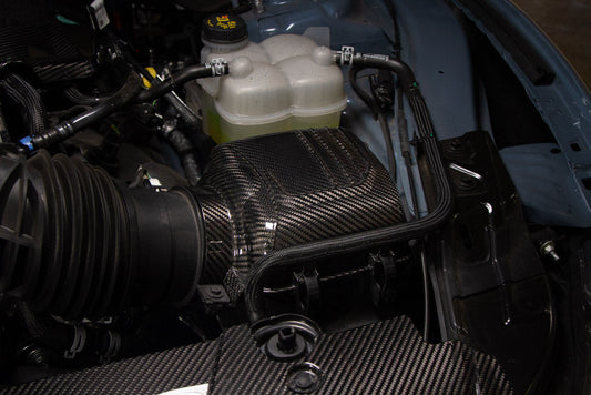 APR Performance Carbon Fiber Ford Mustang S650 Dark Horse Intake Box Top Cover 2024 - Current