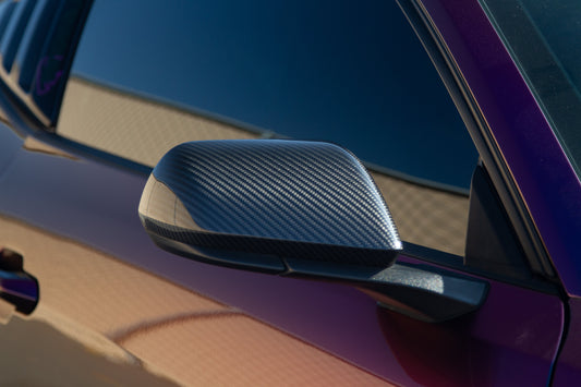 APR Performance Carbon Fiber Ford Mustang S550 / S650 / GT350 / GT500 Replacement Mirrors 2015-2025