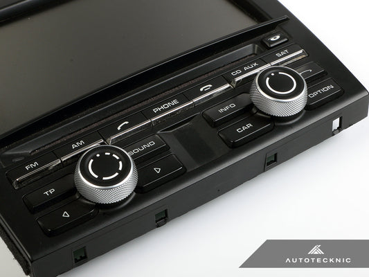 AutoTecknic Replacement Climate Control & Volume Knob - Porsche - Graveyard Performance