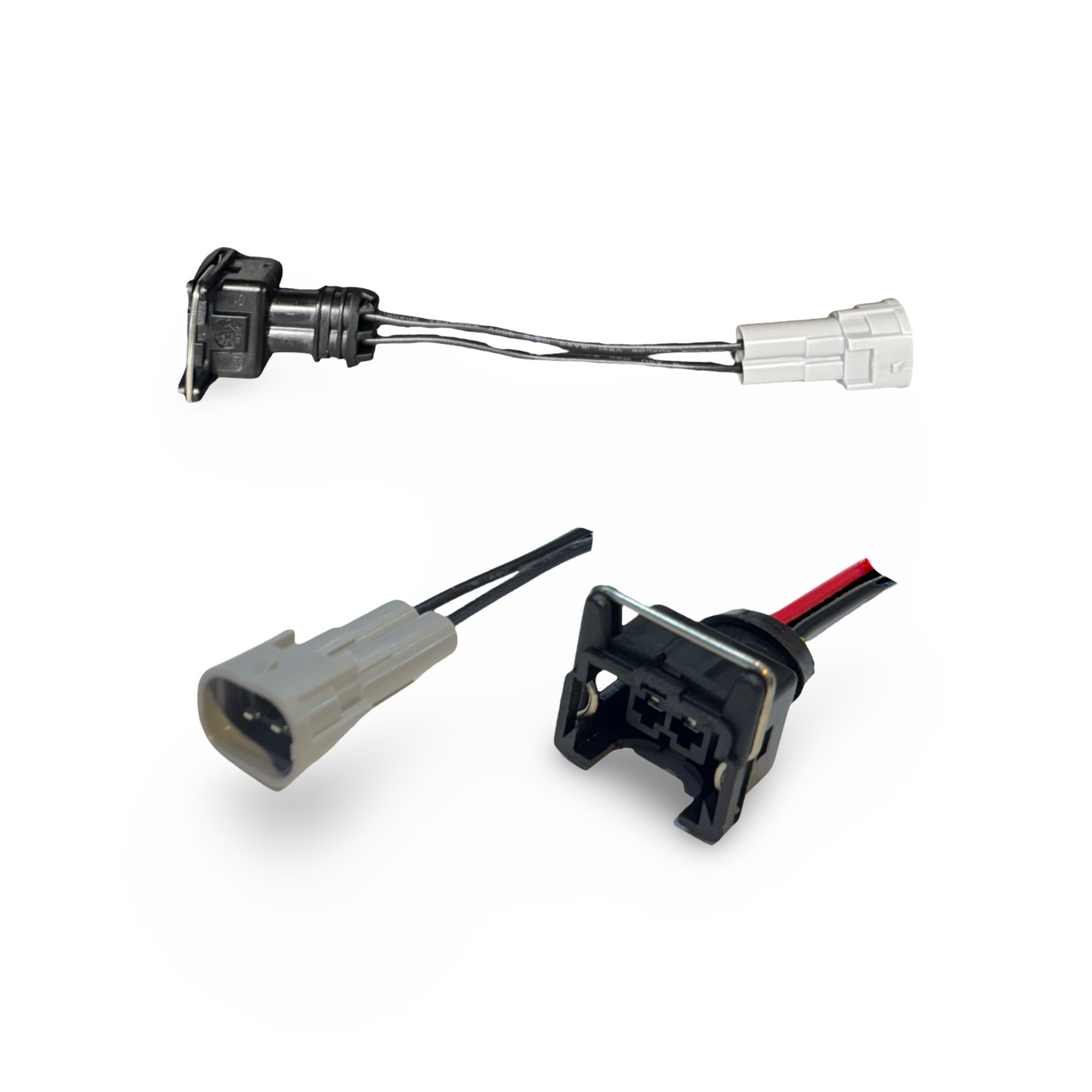 Alpha Injection Clinic Jetronic Ev1 to Denso Plug Adapters - Graveyard Performance