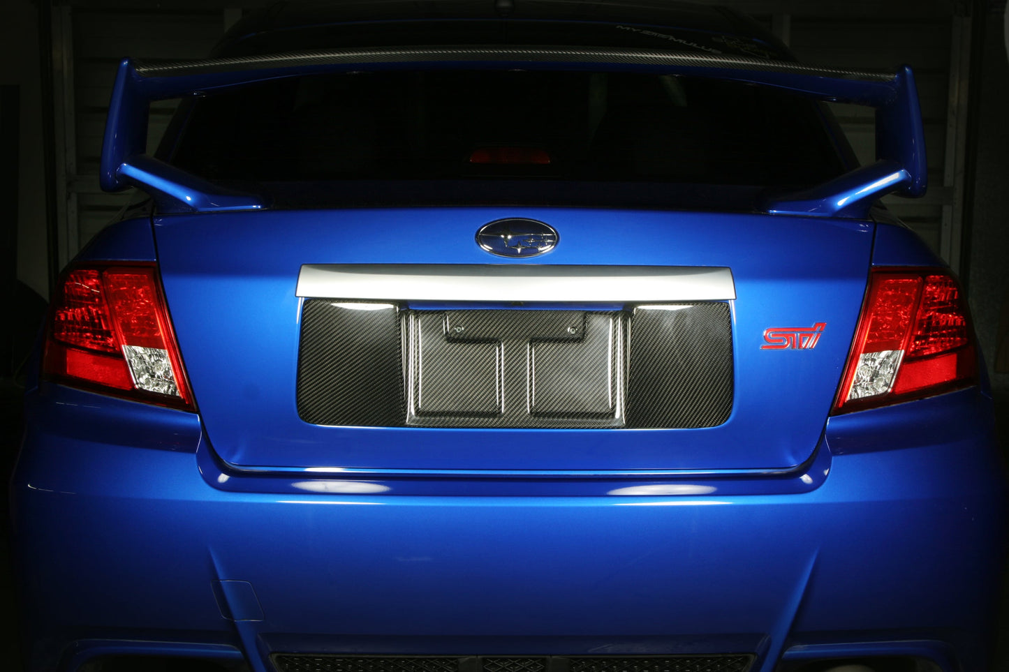 APR Performance Subaru WRX/ STI Sedan Carbon Fiber License Plate Frame 2008-2014