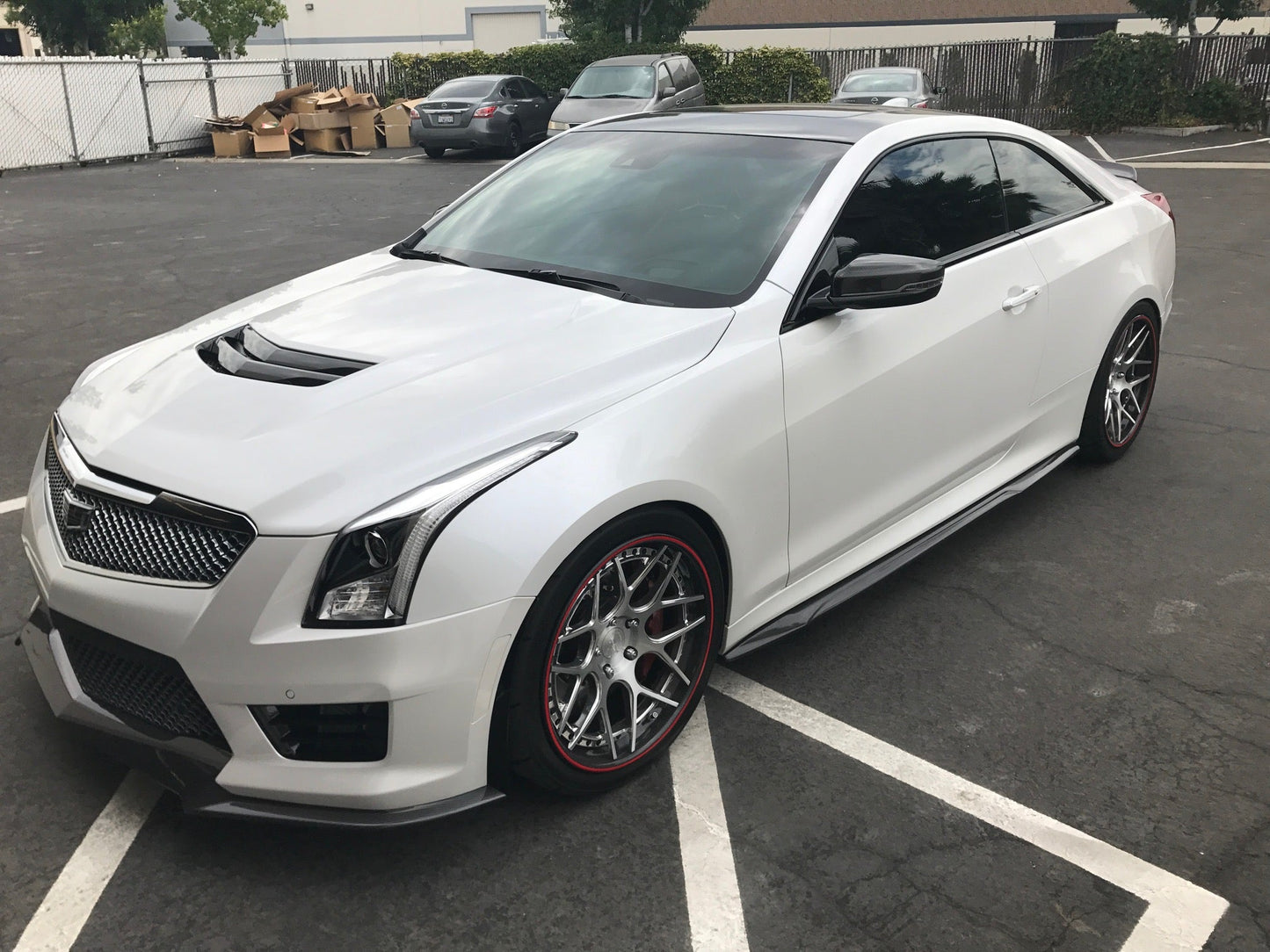 APR Performance Cadillac ATS-V Coupe / CTS-V Sedan Carbon Fiber Replacement Mirrors 2016-2019