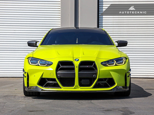 AutoTecknic Dry Carbon Competizione GT4 Front Grille - G80 M3 | G82/ G83 M4 - Graveyard Performance