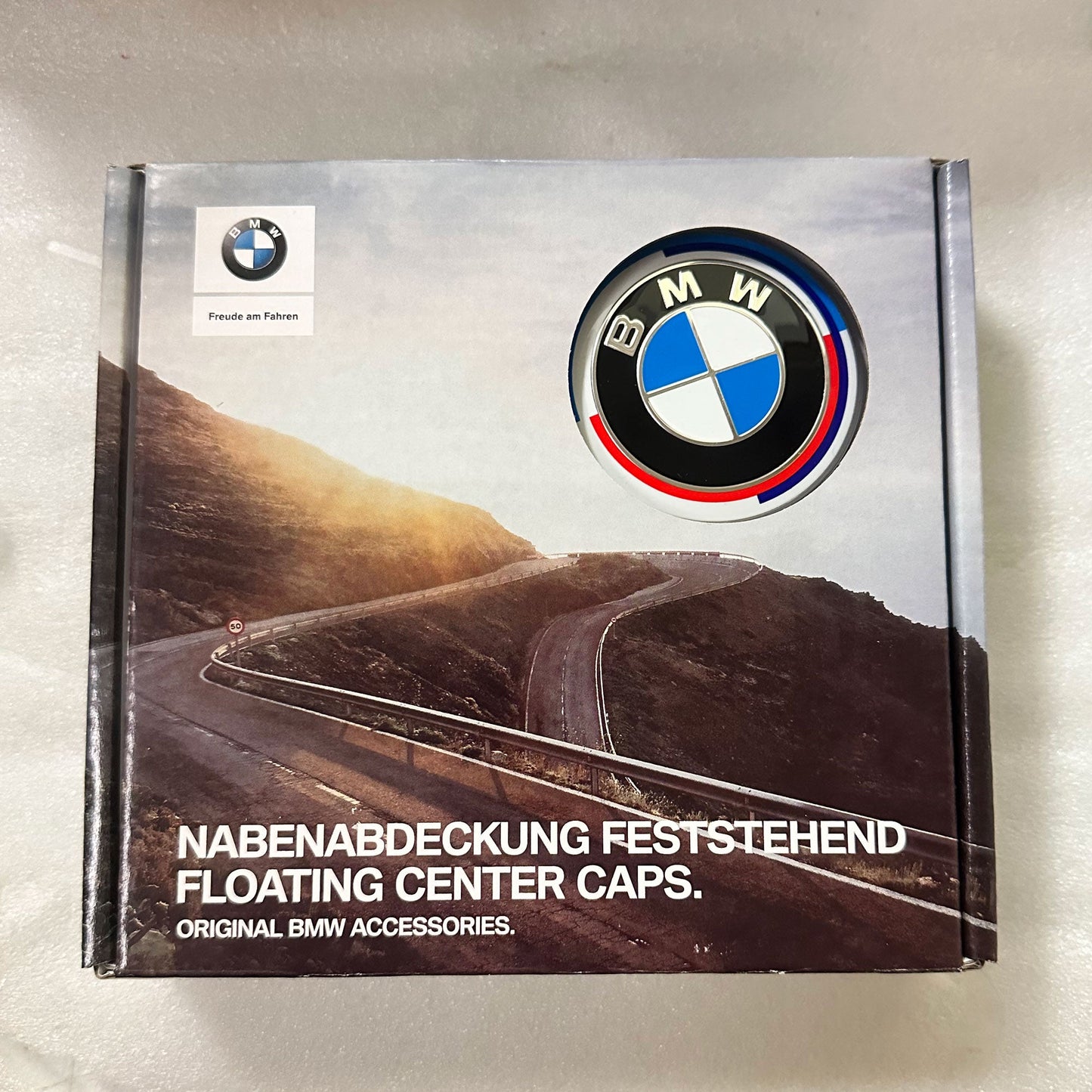 Genuine OEM BMW Floating Wheel Center Caps (Set of 4) - 5x120/ 5x112 - Graveyard Performance