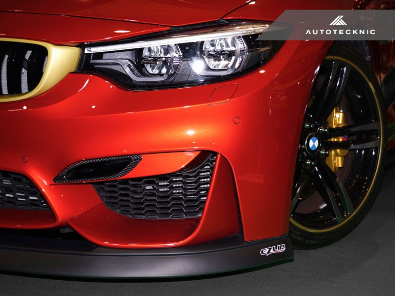 AutoTecknic Dry Carbon Competition Brake Air Ducts - F80 M3 | F82/ F83 M4 - Graveyard Performance